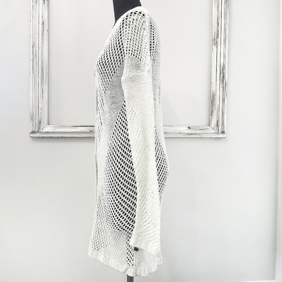 Anna Scott Midi Cream Cardigan - Picture 4 of 7